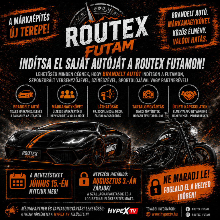 Routex Futam 2026 – A márkaépítés új terepe